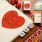 3 Colors,3 Sets, Post-It Notes,50 Heart Sticky Notes Per Book,Cute Sticky Notes Can Be Repeatedly Pasted Without Leaving Glue,Heart Post It Notes for Diary Office Gifts (Red Mixed Packaging)